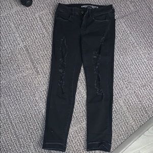 Cropped American eagle jeans